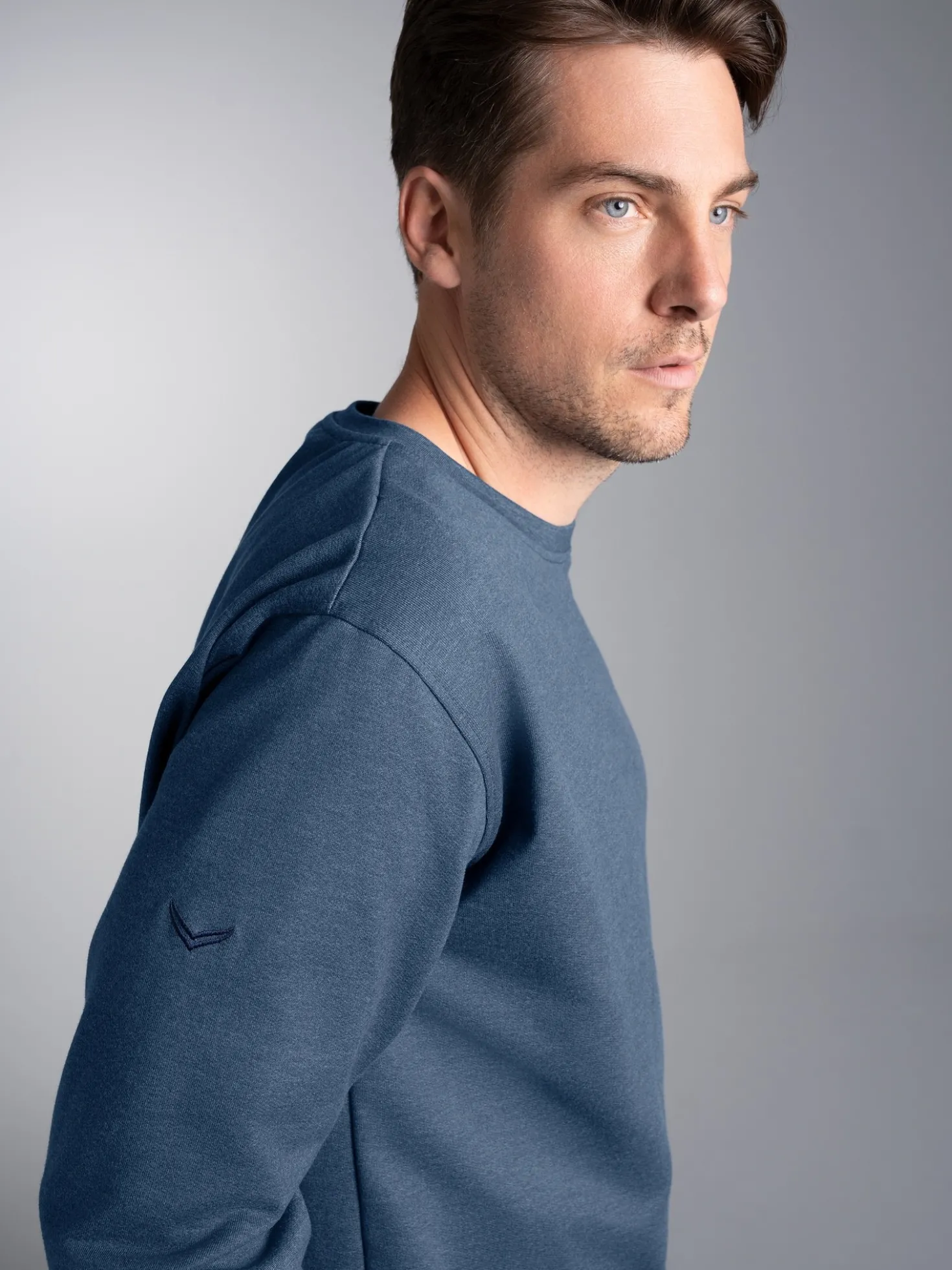 Sweatshirt Nightblue-melange
