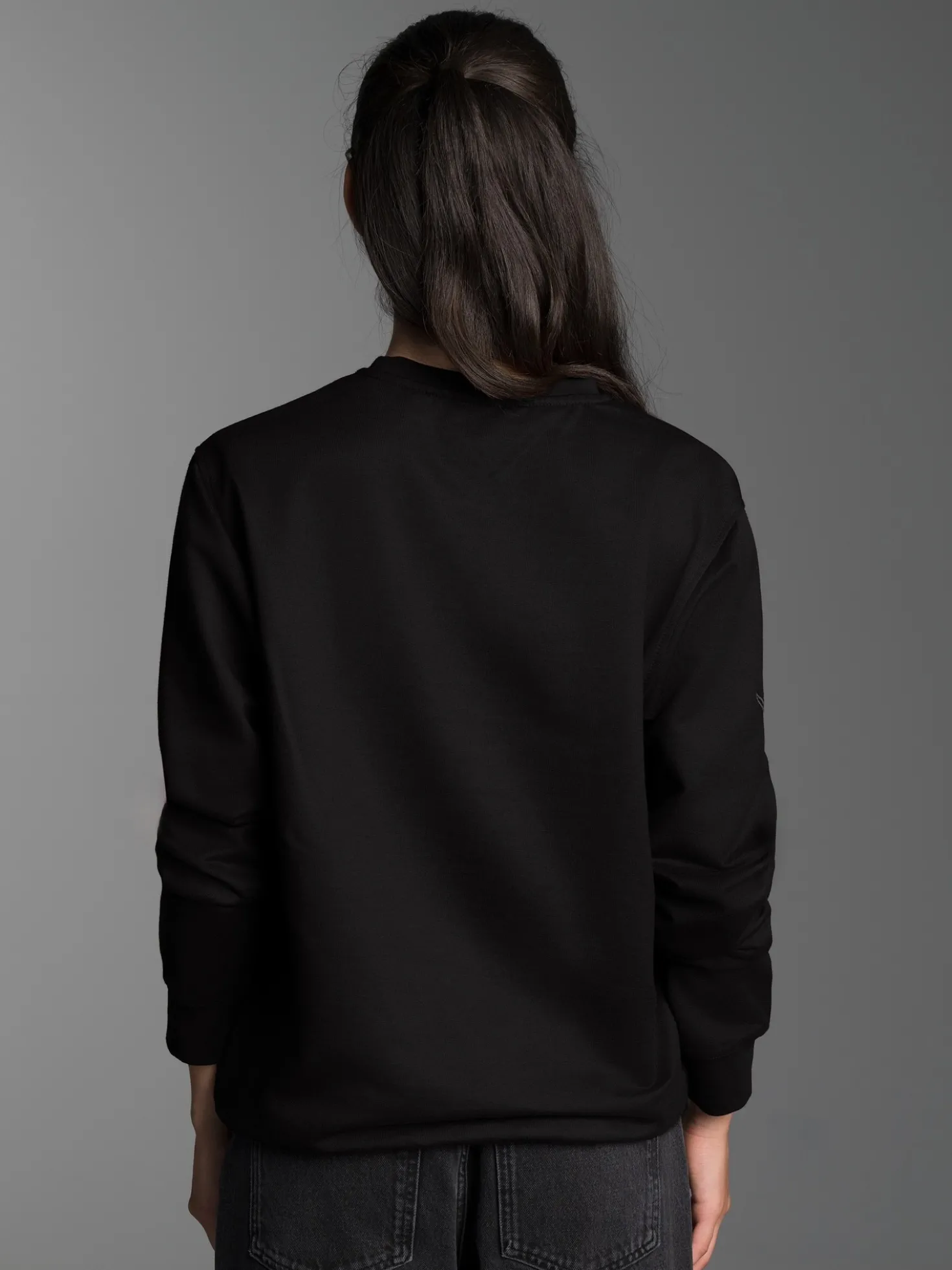 Sweatshirt Schwarz