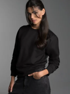 Sweatshirt Schwarz