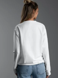 Sweatshirt Weiss