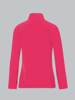 Taillierte Fleecejacke Koralle