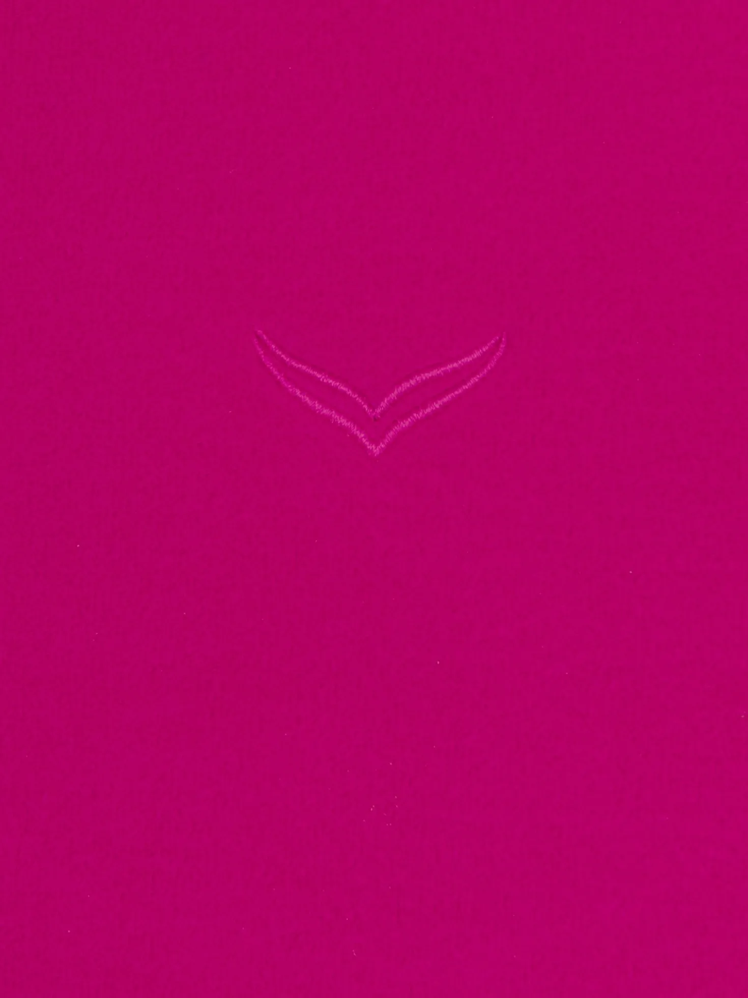 Taillierte Fleecejacke Magenta