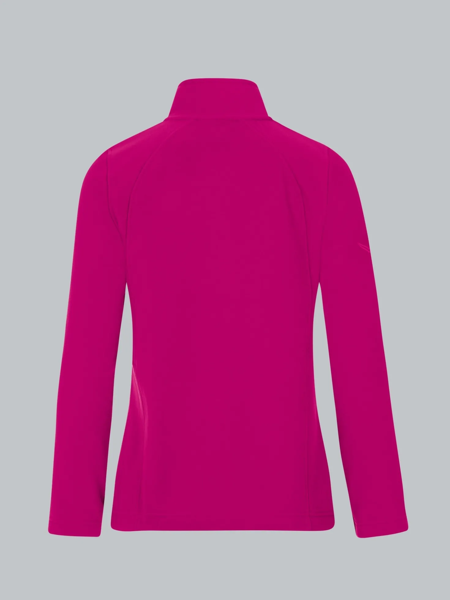 Taillierte Fleecejacke Magenta
