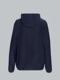 Taillierte Softshell–Kapuzenjacke Navy