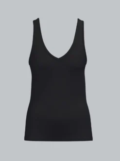 Tanktop aus Modal Schwarz