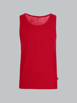 Trägershirt aus 100% Baumwolle Kirsch