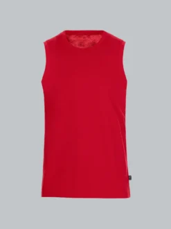 Trägershirt aus Single-Jersey Kirsch