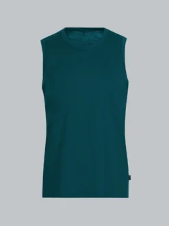 Trägershirt aus Single-Jersey Saphir