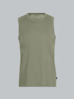 Trägershirt aus Single-Jersey Salbei