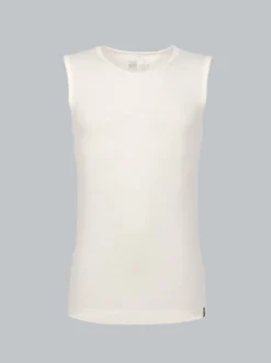 Trägershirt Merinowolle Natur