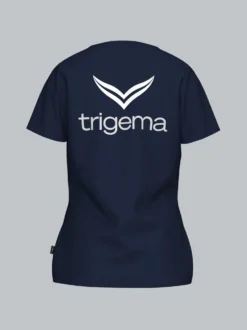 trigema Signature Damen T-Shirt Navy