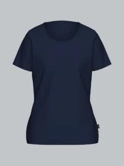 trigema Signature Damen T-Shirt Navy