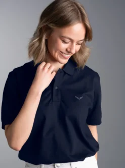 trigema Signature Poloshirt Navy