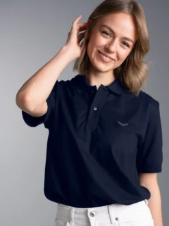 trigema Signature Poloshirt Navy