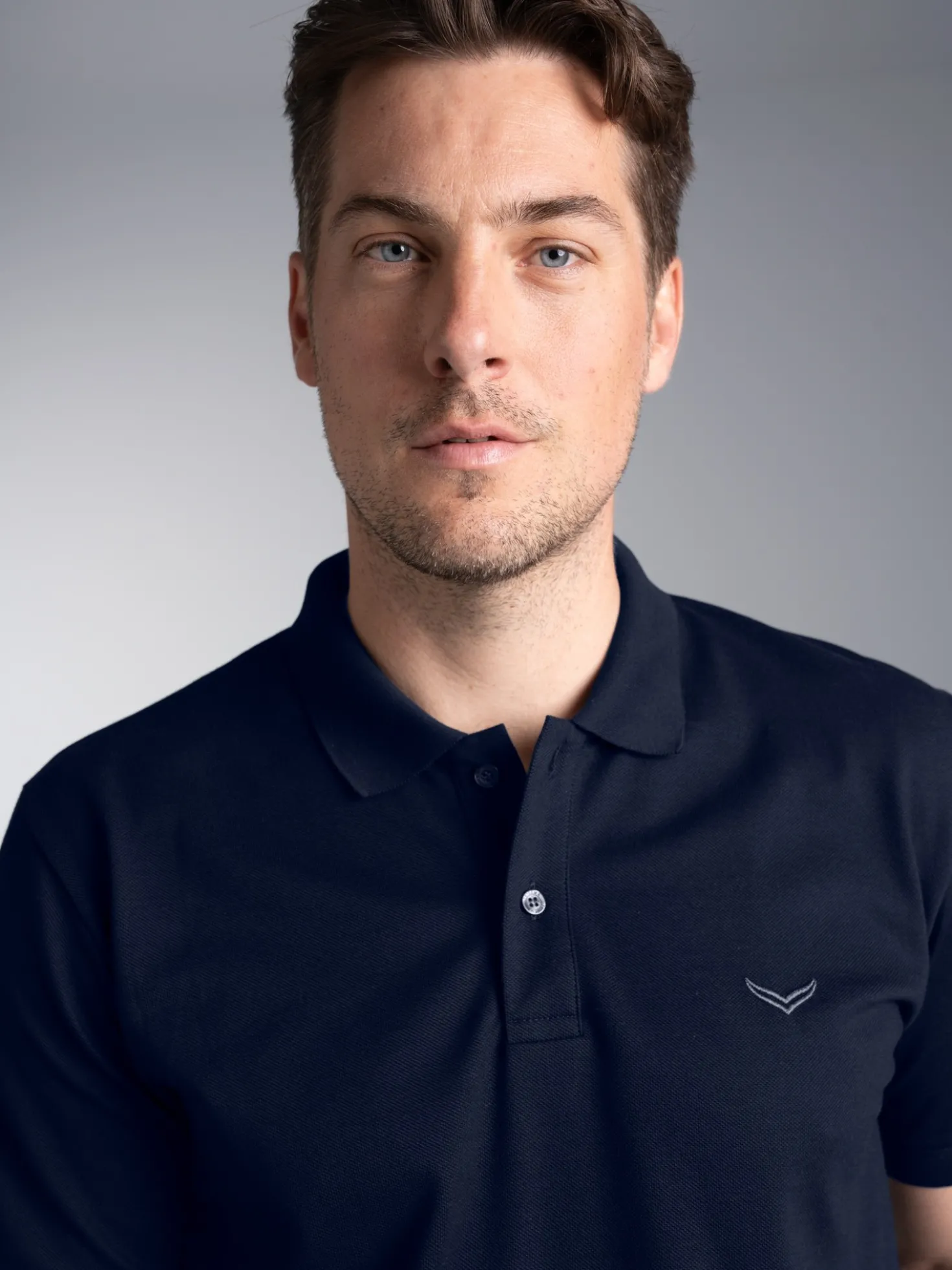 trigema Signature Poloshirt Navy