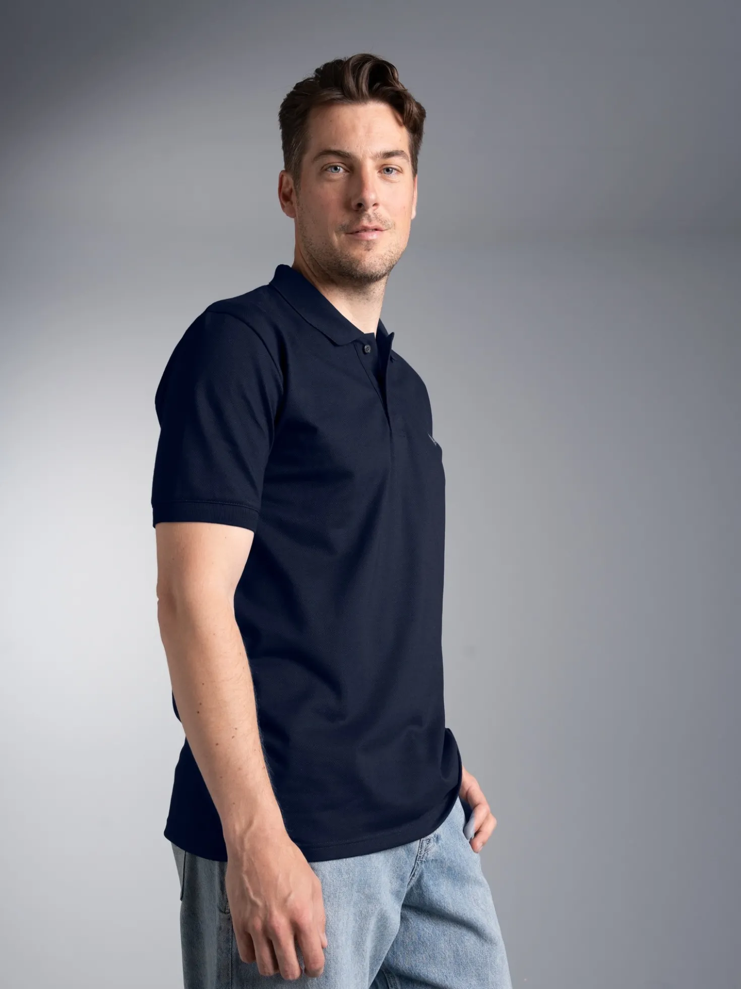 trigema Signature Poloshirt Navy