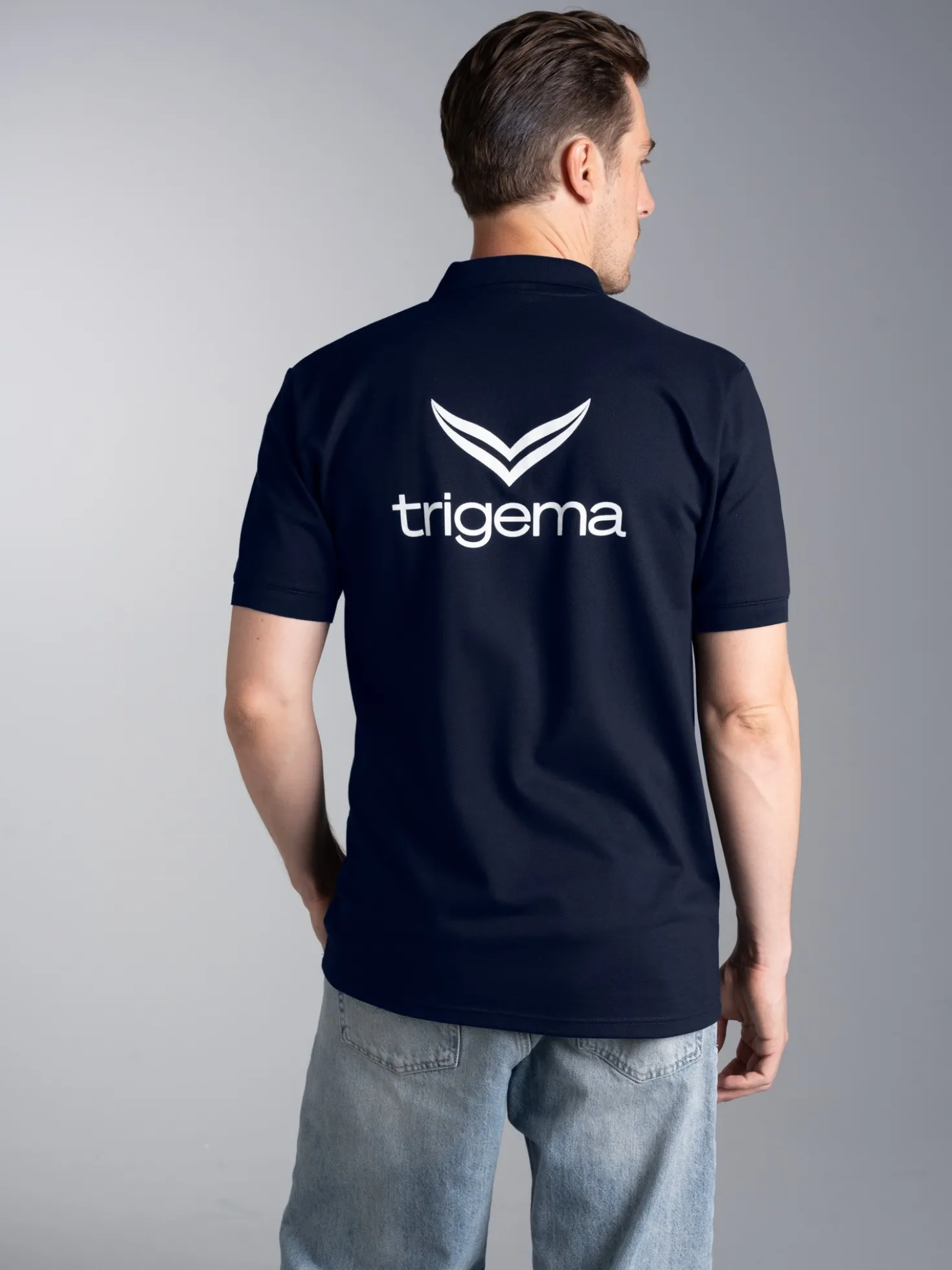 trigema Signature Poloshirt Navy
