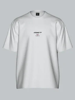 trigema x JOSEF P Heavy Oversized T-Shirt Weiss