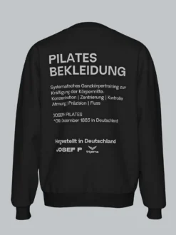 trigema x JOSEF P Sweatshirt Schwarz