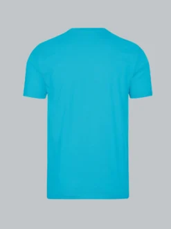 T-Shirt aus 100% Baumwolle Azur