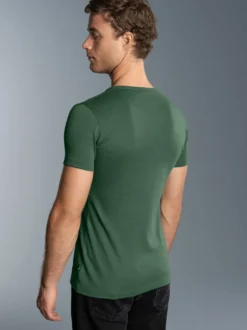 T-Shirt aus Baumwolle/Elastan Efeu