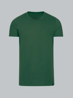 T-Shirt aus Baumwolle/Elastan Efeu