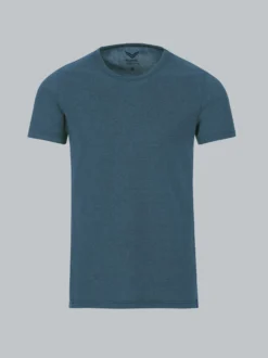 T-Shirt aus Baumwolle/Elastan Jeans-melange