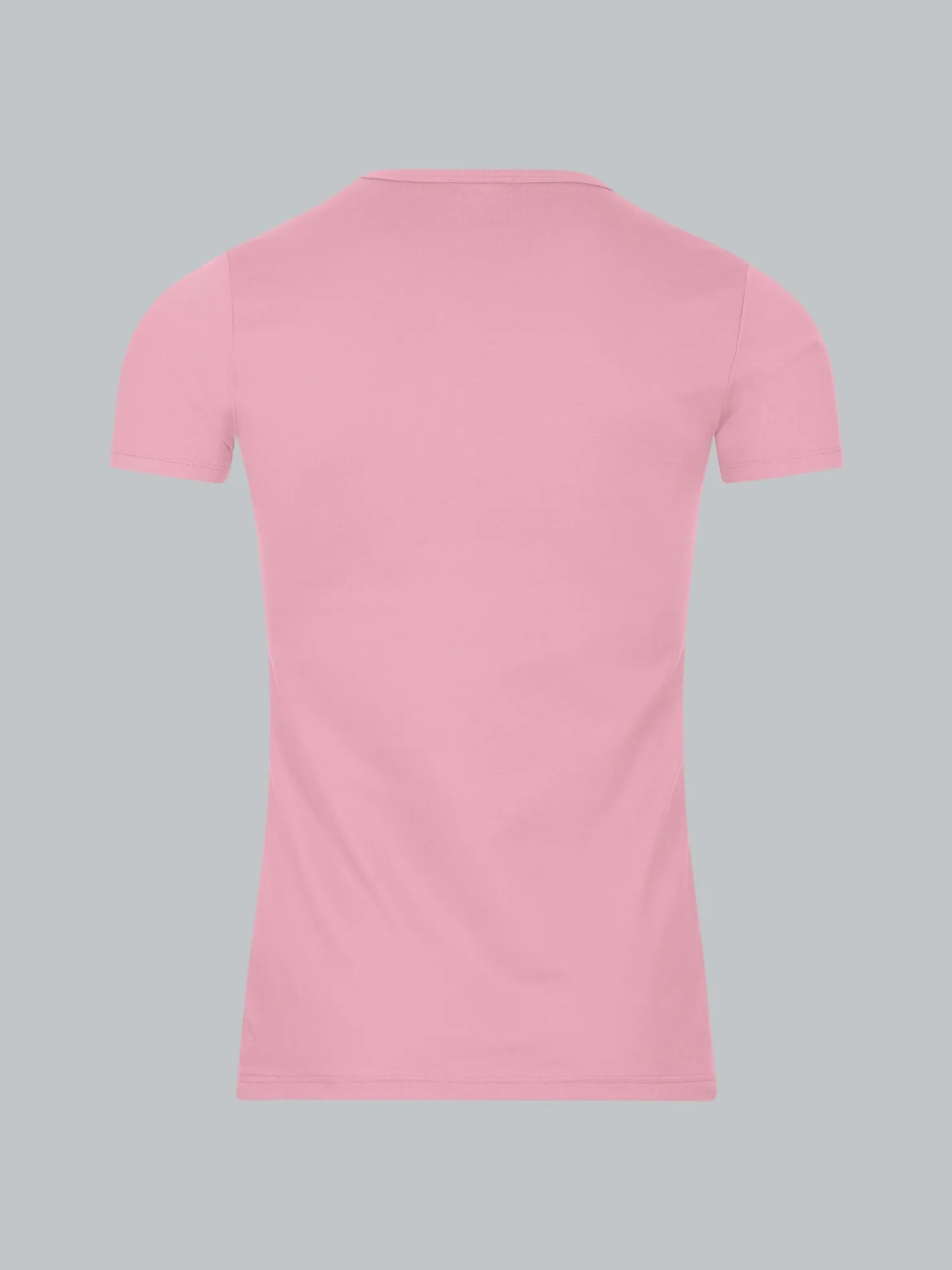 T-Shirt aus Baumwolle/Elastan Lilie