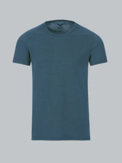 T-Shirt aus Baumwolle/Elastan Jeans-melange