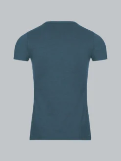 T-Shirt aus Baumwolle/Elastan Jeans-melange