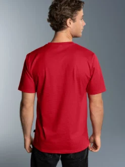T-Shirt aus 100% Baumwolle Kirsch