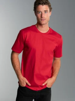 T-Shirt aus 100% Baumwolle Kirsch