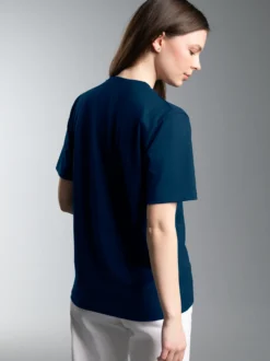 T-Shirt aus 100% Baumwolle Night-blue