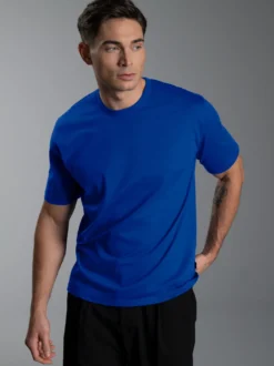 T-Shirt aus 100% Baumwolle Royal