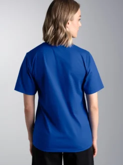 T-Shirt aus 100% Baumwolle Royal