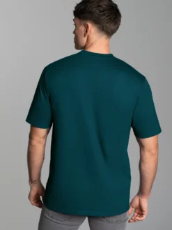 T-Shirt aus 100% Baumwolle Saphir