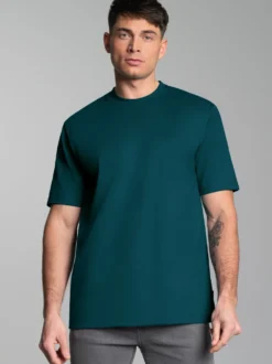 T-Shirt aus 100% Baumwolle Saphir