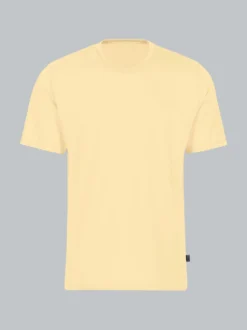 T-Shirt aus 100% Baumwolle Vanille