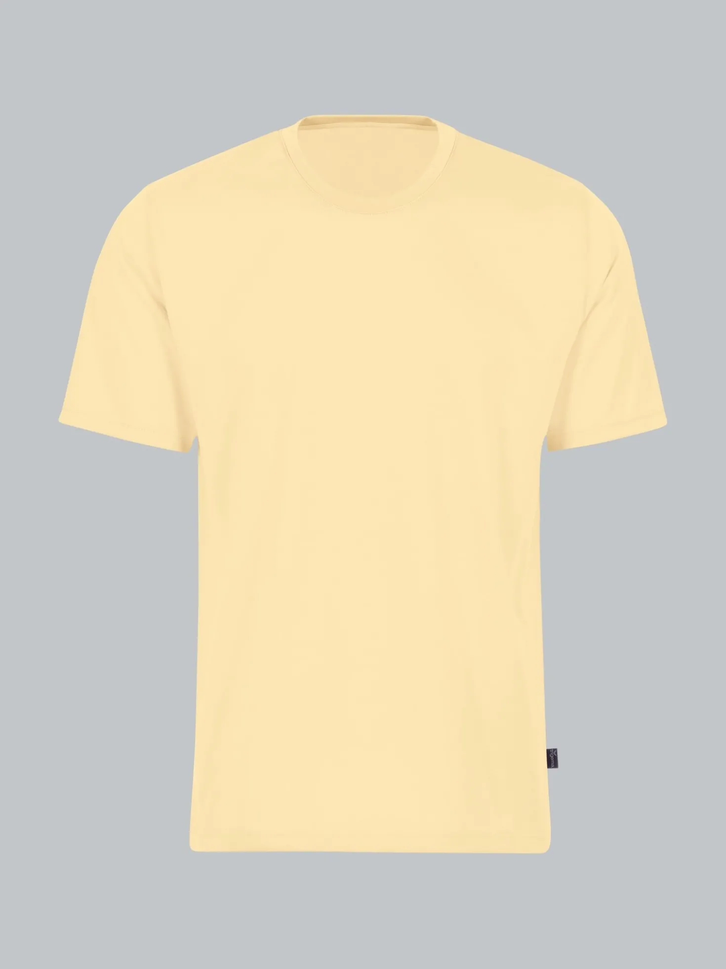 T-Shirt aus 100% Baumwolle Vanille