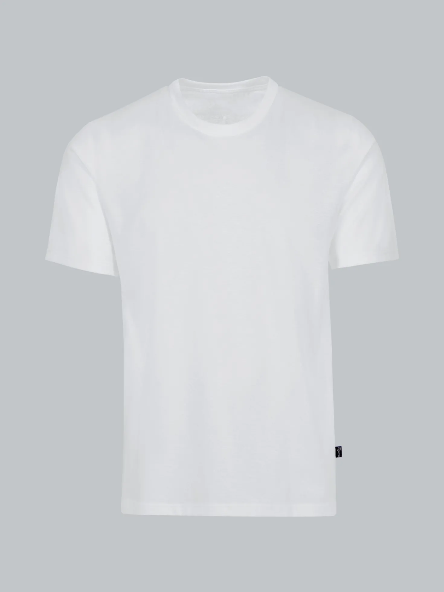 T-Shirt aus 100% Baumwolle Weiss