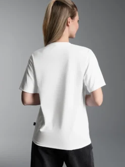 T-Shirt aus 100% Baumwolle Weiss