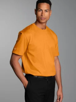T-Shirt aus Biobaumwolle Curry-C2C