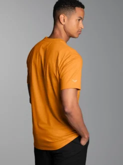 T-Shirt aus Biobaumwolle Curry-C2C