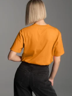 T-Shirt aus Biobaumwolle Curry-C2C