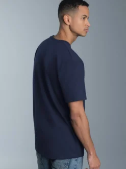 T-Shirt aus Biobaumwolle Navy