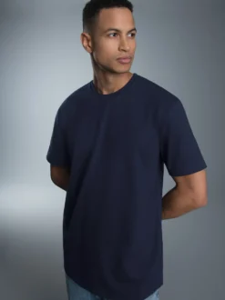 T-Shirt aus Biobaumwolle Navy