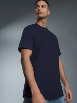 T-Shirt aus Biobaumwolle Navy