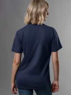 T-Shirt aus Biobaumwolle Navy