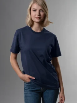 T-Shirt aus Biobaumwolle Navy