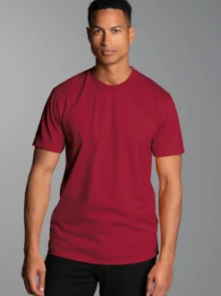 T-Shirt aus Biobaumwolle Rubin